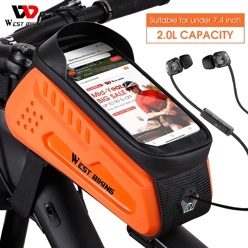 Cycling Commuter Backpack Waterproof - غرب ركوب الدراجات هارد شل بولي