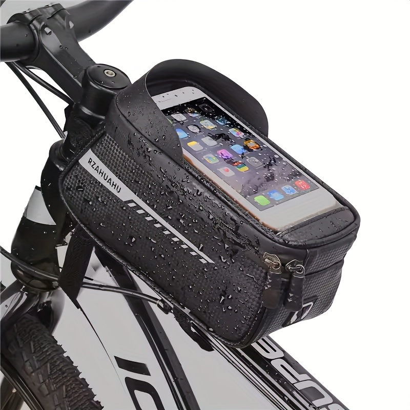 Cycling Commute Bag - حقيبة حامل هاتف للدراجة باللون الأسود