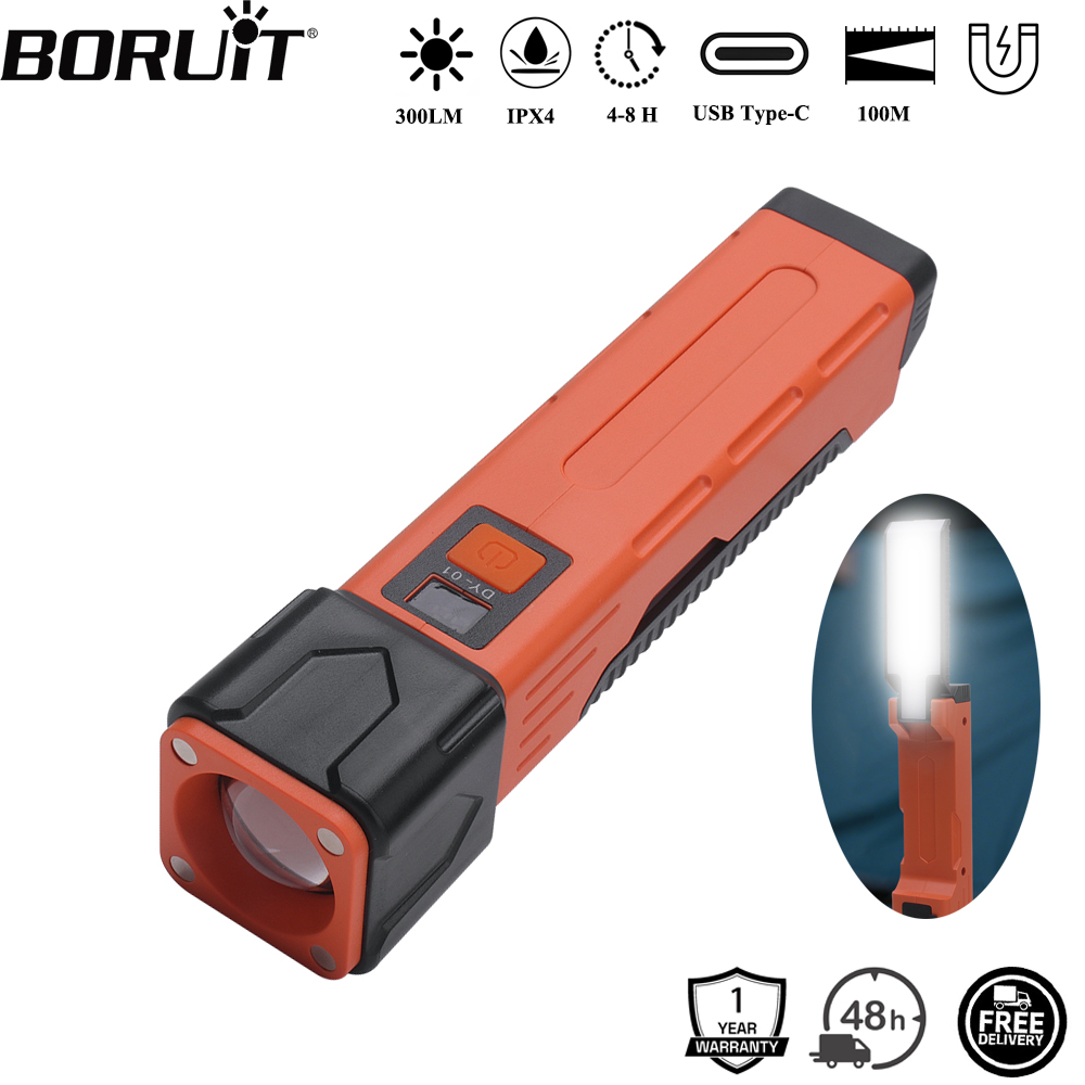 Cycling To Work - BORUiT 300LM LED ضوء العمل مصباح
