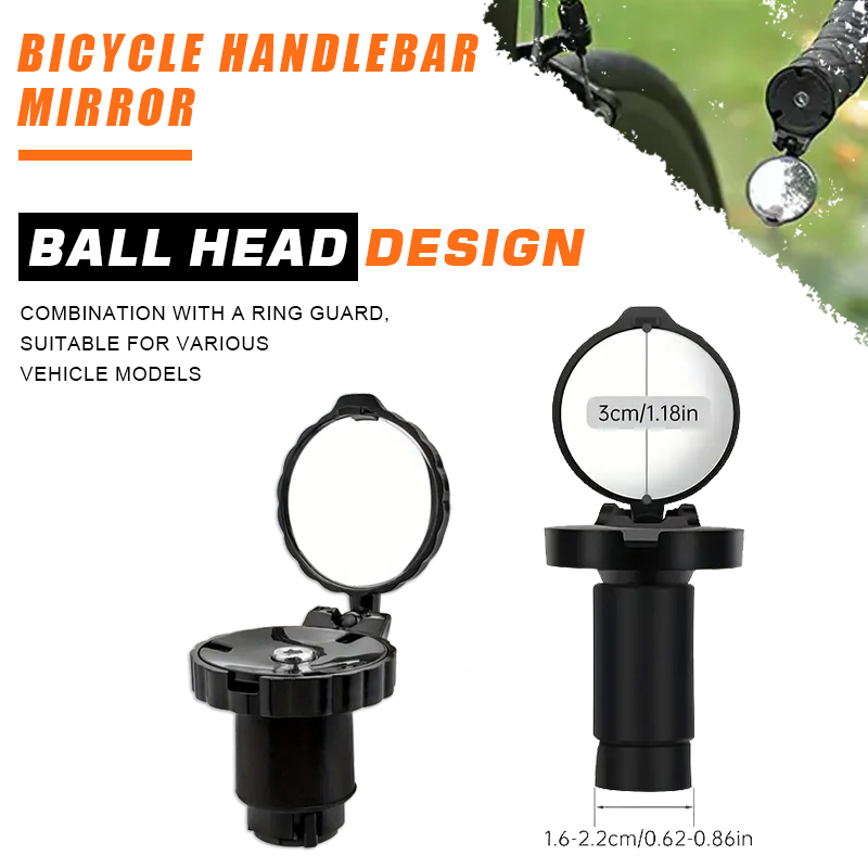 Mirror Handlebar Convex - NPY 2026 دراجة صغيرة المقود مرآة