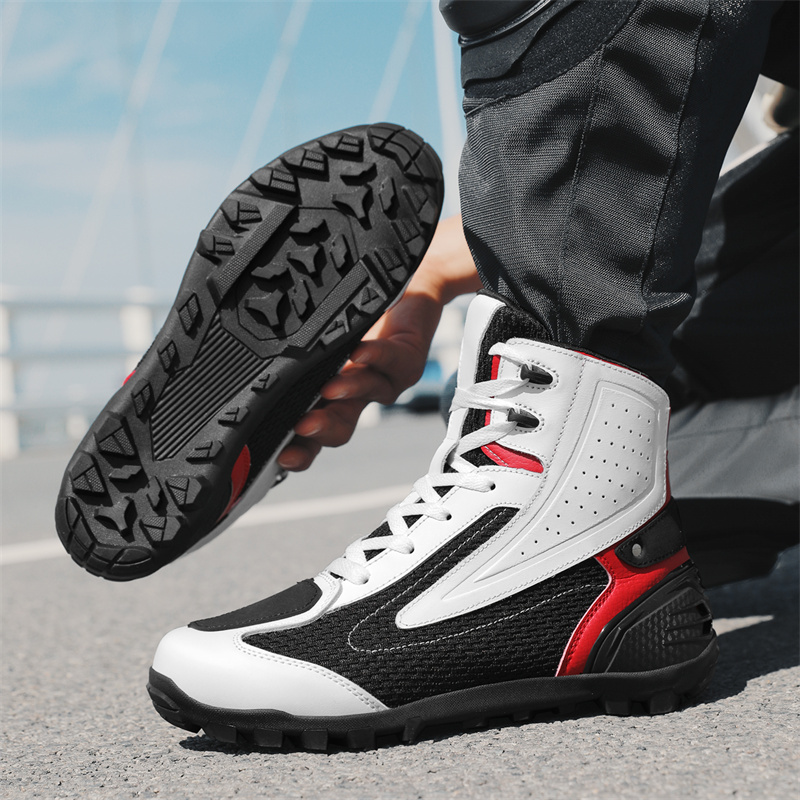 Cycling Shoes For Commute - أحذية ركوب الدراجات النارية المقاومة للماء،