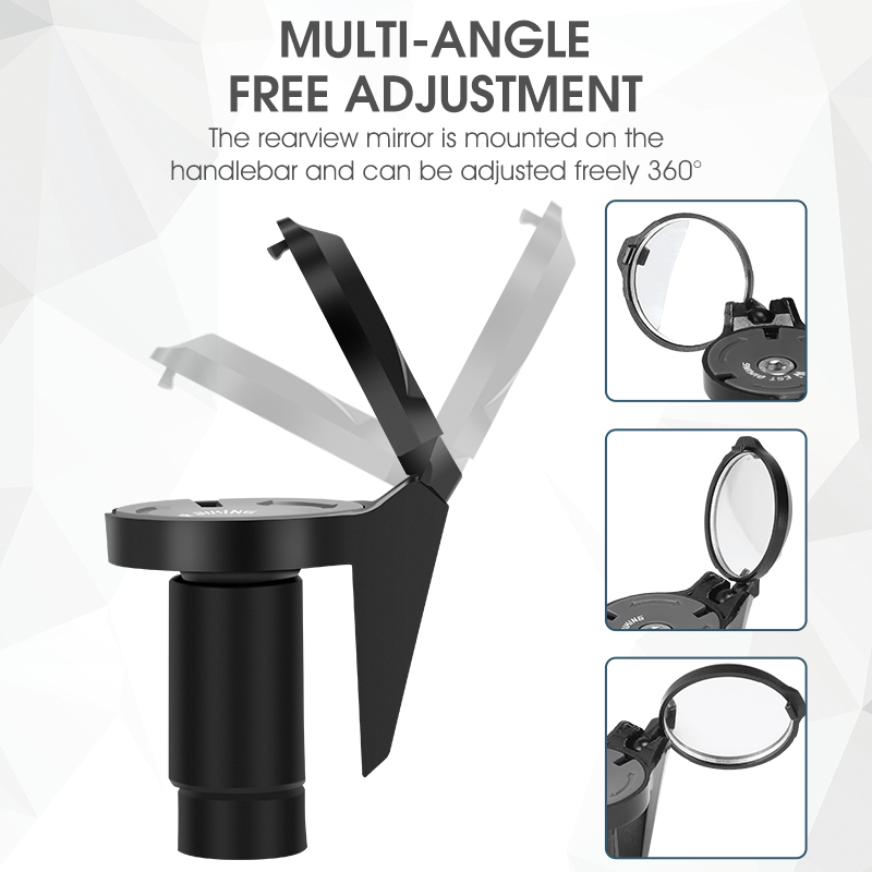 مرآة خلفية للدراجات من WEST BI - مراجعة Mirror Handlebar Convex وسعره