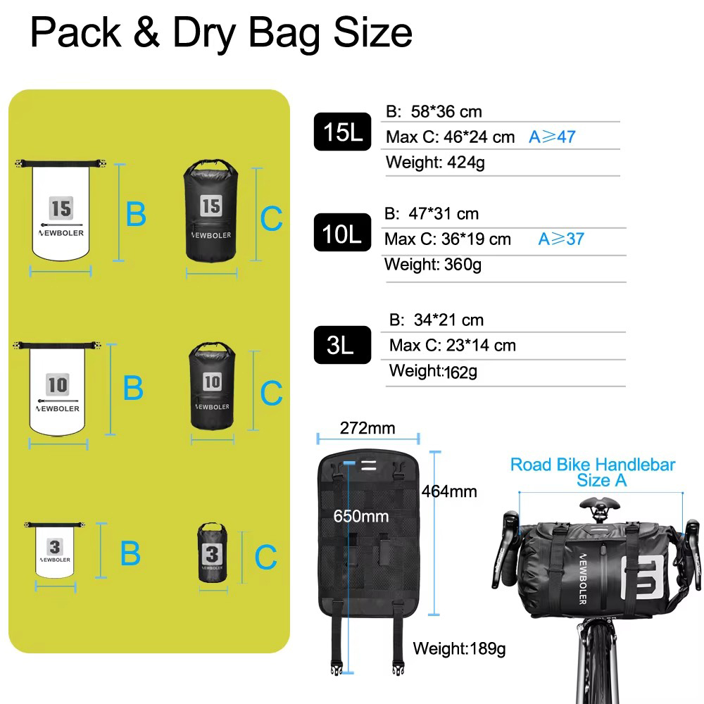 NEWBOLER مقاوم للماء حقيبة الد - مراجعة Cycling Commuter Backpack Waterproof وسعره