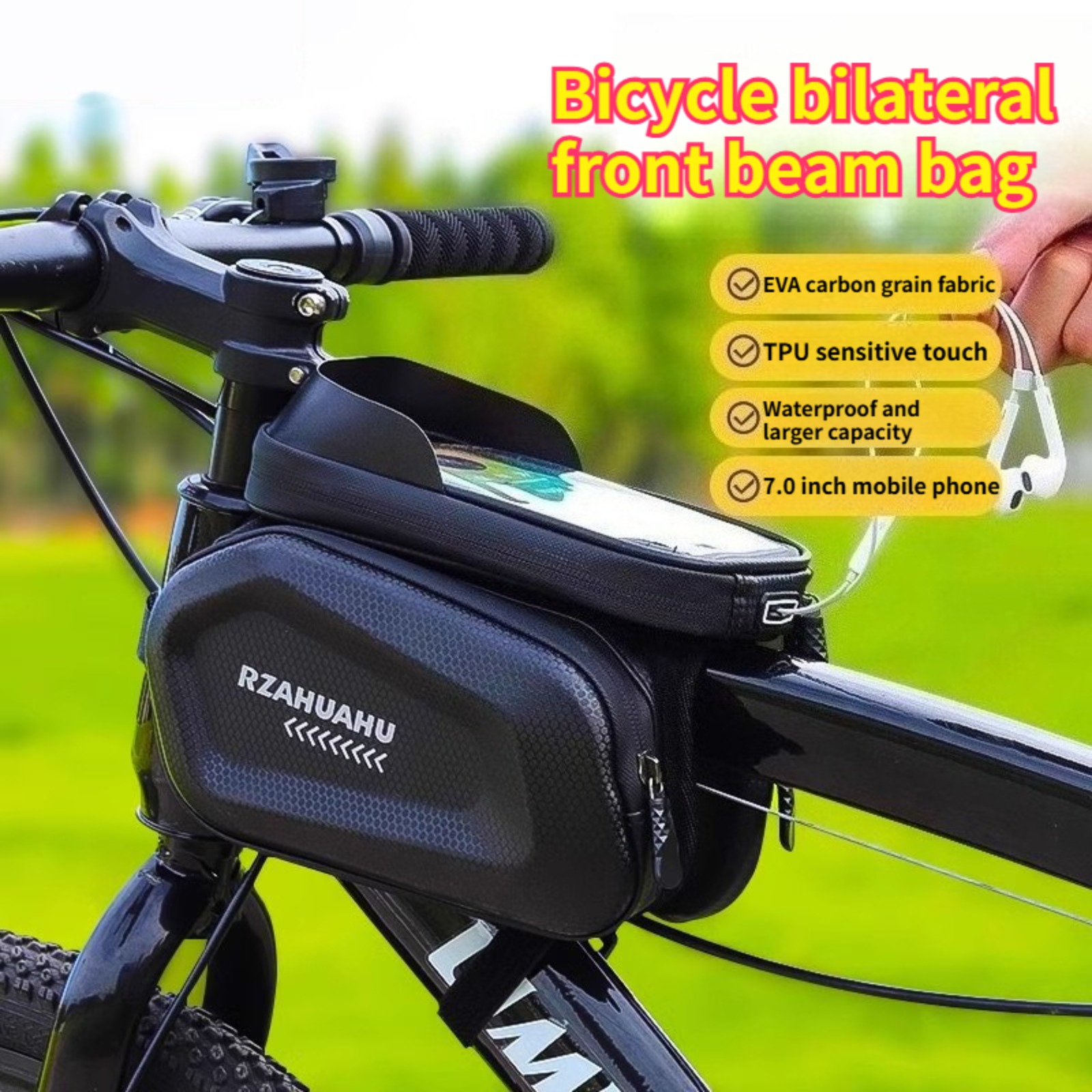 حقيبة إطار دراجة هوائية بسعة 2 - مراجعة Cycling Commuter Backpack Waterproof وسعره