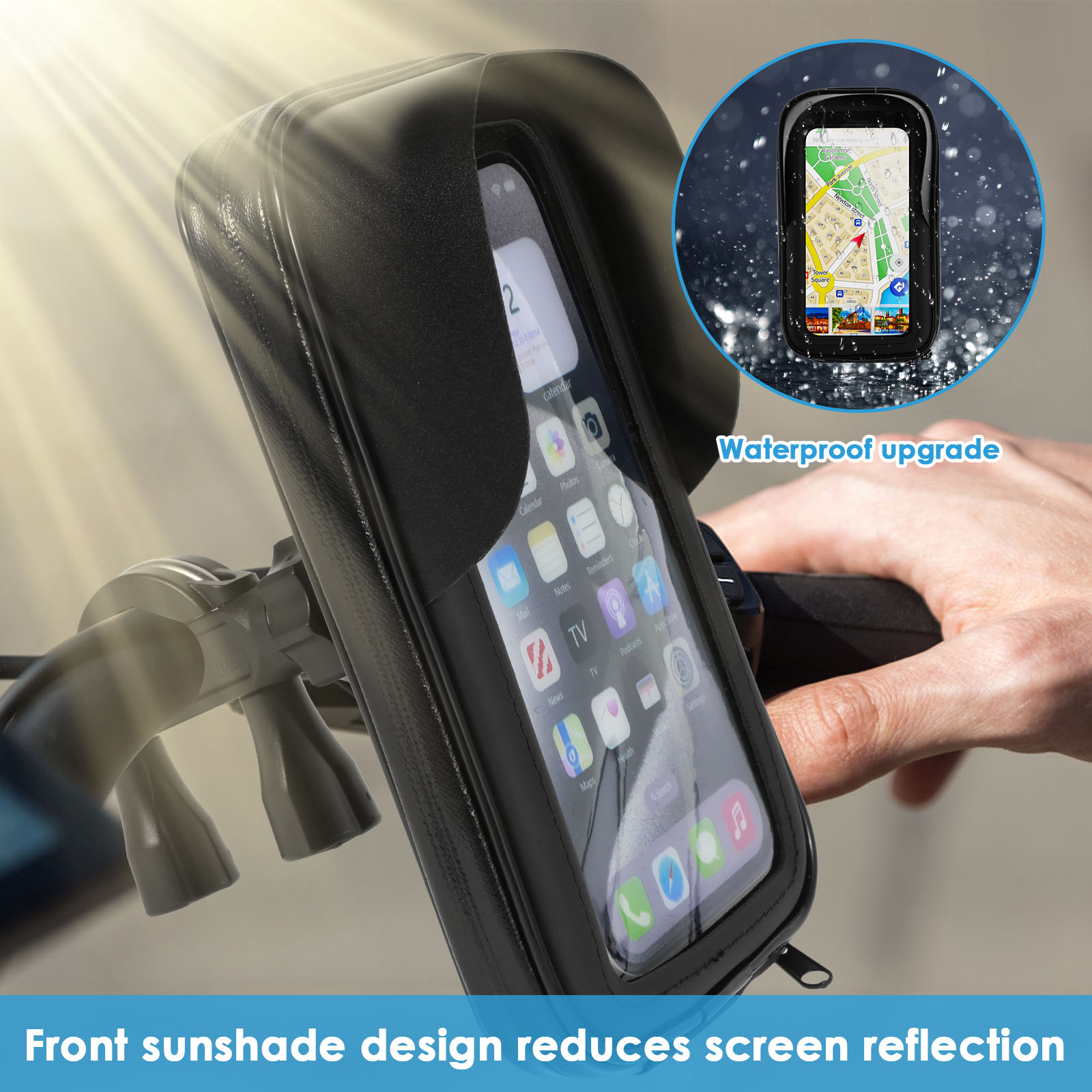 حقيبة حامل هاتف للدراجات النار - مراجعة Cycling Commuter Backpack Waterproof وسعره