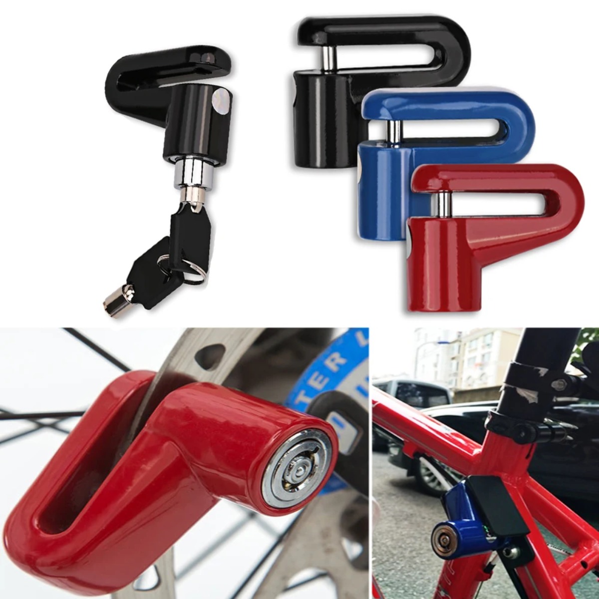 قفل عجلة مضاد للسرقة مع مفاتيح - مراجعة Commuter Bike Lock وسعره