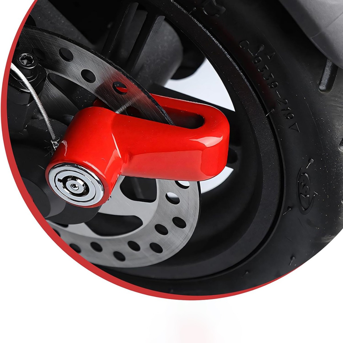 قفل عجلة مضاد للسرقة مع مفاتيح - مراجعة Commuter Bike Lock وسعره