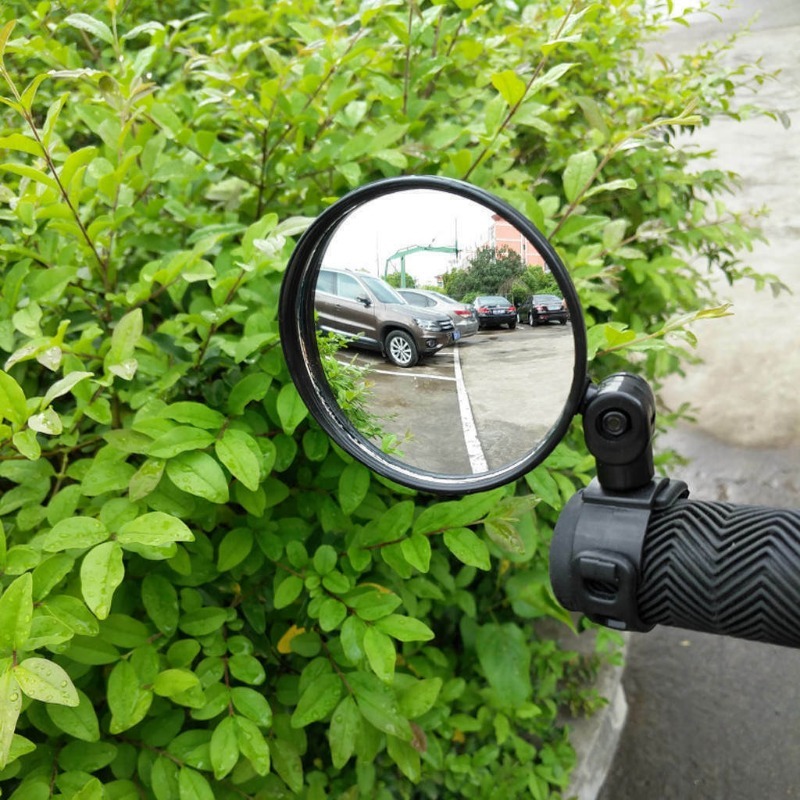 دراجة المرايا المساعدة المستدي - مراجعة Mirror Handlebar Convex وسعره