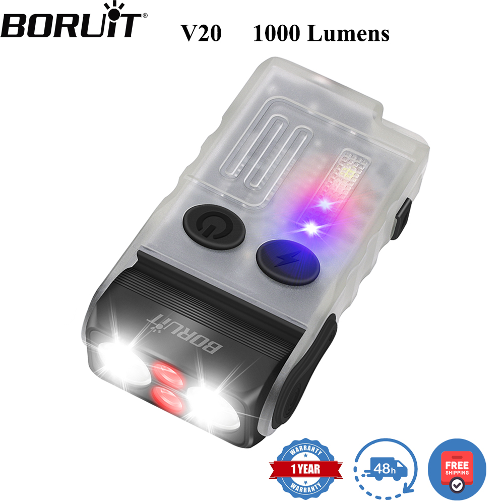 BORUiT V20 مصباح يدوي LED مع ص - مراجعة Cycling To Work وسعره