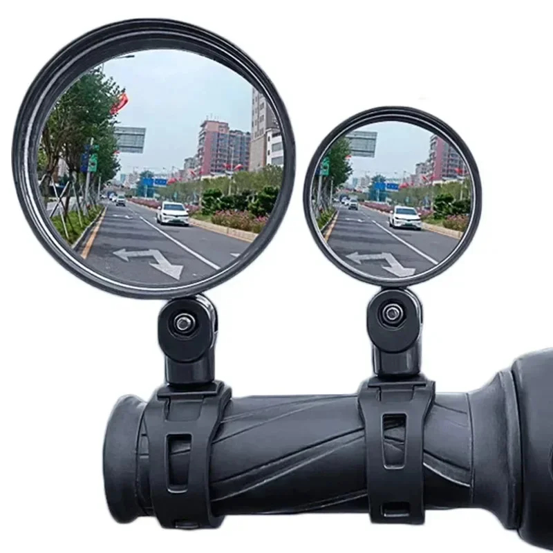 2-8 قطع من مرايا الدراجات، مرا - مراجعة Mirror Handlebar Convex وسعره