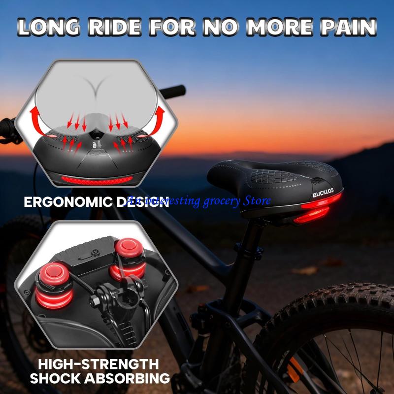 وسائد جلوس للدراجة الجبلية متي - مراجعة Cycling Commute Training وسعره