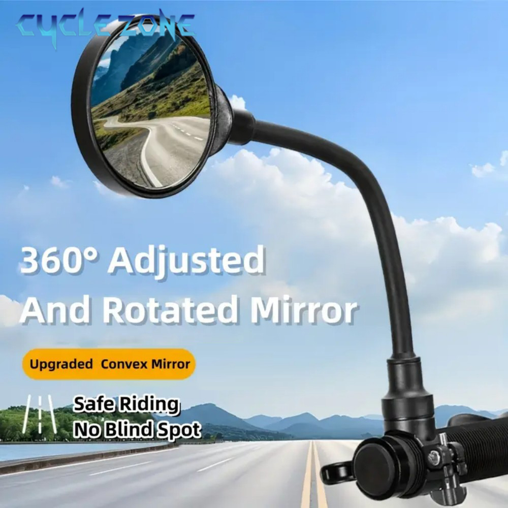 دراجة مرآة دراجة المقود مرآة ا - مراجعة Mirror Handlebar Convex وسعره